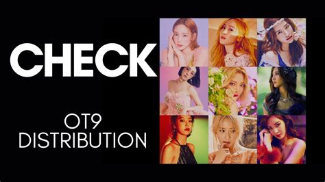 Girls Generation Check Ot Distribution Youtube