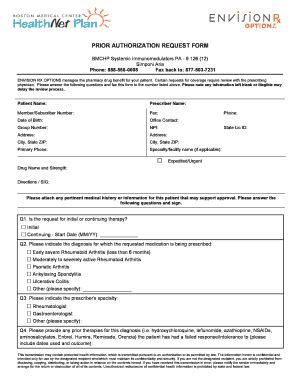 Fillable Online Bmchp Systemic Immunomodulators Pa Fax Email Print