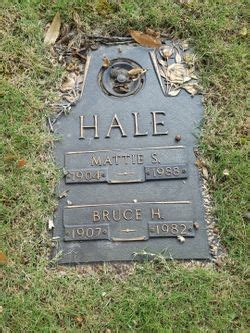 Bruce H Hale M Morial Find A Grave