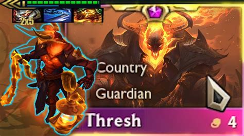 Thresh 3 Star Is Very Strong Set10 Tft Set10 Ranked Youtube