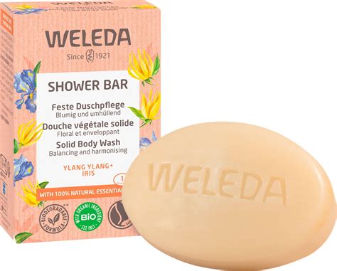 Weleda Ylang Ylang Iris Solid Body Wash Shower Bar G Ecco Verde