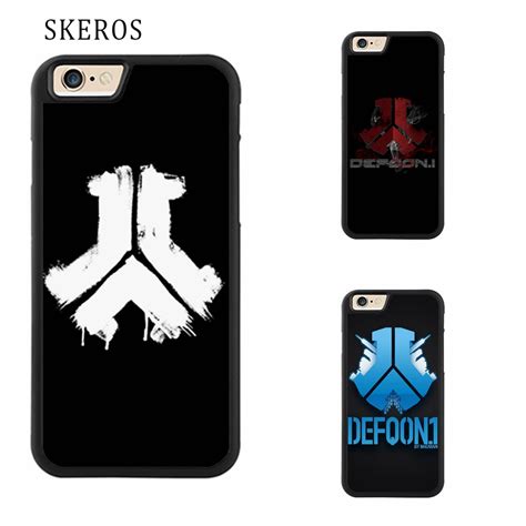 SKEROS Defqon 1 Full Protective Cover Cell Phone Case For Iphone X 4 4s