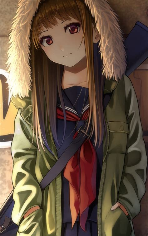 Hood Anime Girl Wallpapers Wallpaper Cave