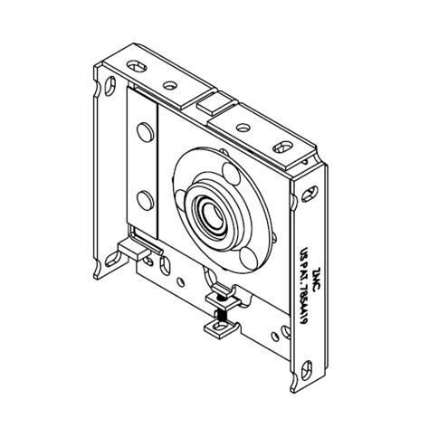 4″ Adjustable Intermediate Fascia Bracket with 10mm Bearing – ZMC