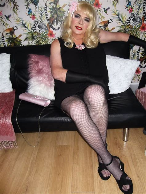 LBD And Fishnet Stockings Zarah Carlton Flickr