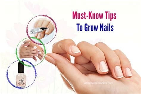 18 Must Know Tips How To Grow Nails Fast At Home In A Week