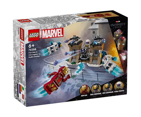 Игрален комплект конструктор ЛЕГО Marvel Super Heroes 76288 - Железния ...