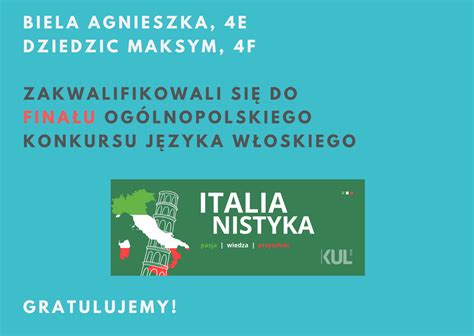 Ogromny sukces uczniów XIII LO są w finale Ogólnopolskiego Konkursu