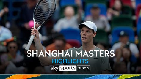 Jannik Sinner vs Tomas Machac | Shanghai Masters highlights | Tennis News | Sky Sports