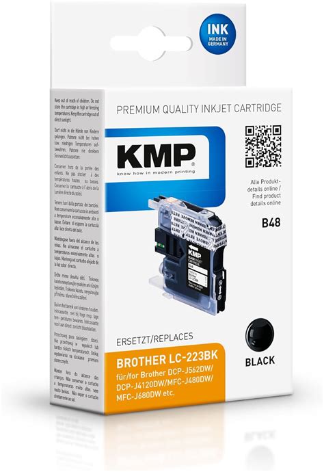 Kmp B Ml P Ginas Negro Cartucho De Tinta Cartucho De Tinta