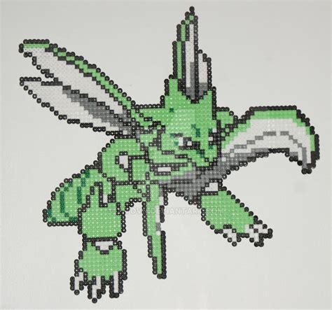 Pokemon Bead Scyther By Titovn On Deviantart