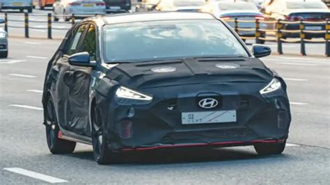 Hyundai I N Hot Hatch Facelift Spotted Again Drive