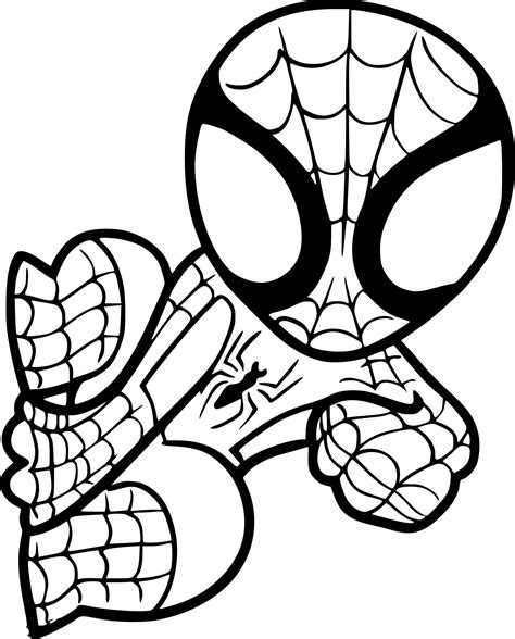 Spiderman à Colorier ~ Coloring Pages