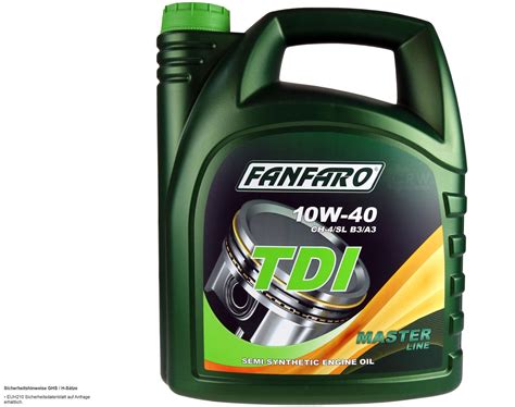 L Olio Motore Fanfaro Tdi W X Mannol Motore Doctor Additivo Ebay