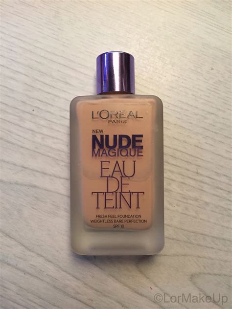 Lor Make Up Artist Review Lor Al Nude Magique Eau De Teint