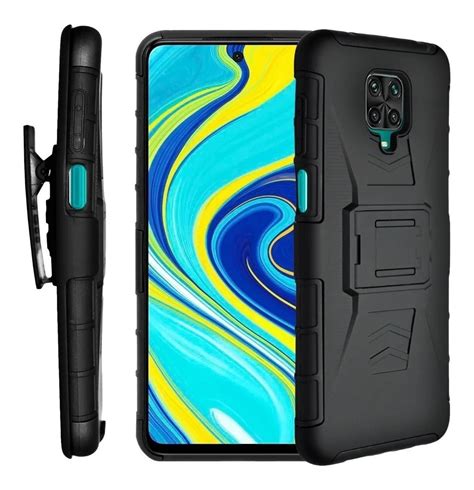 Funda Uso Rudo Para Xiaomi Redmi Note 9s M2003j6a1g Clip Mercadolibre