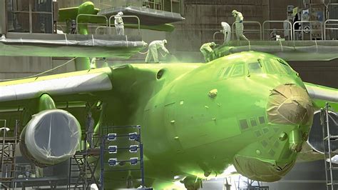 Why Boeing Aircraft Are First Painted Green For Your Safety Youtube