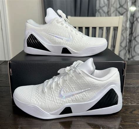 nike kobe  elite  protro halo white fz