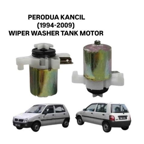 Perodua Kancil Wiper Windshield Washer Tank Motor Tangki Pump Air