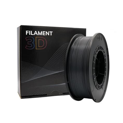 Bobina De Filamento PLA Para Impresoras 3D 1KG 1 75MM Grafito