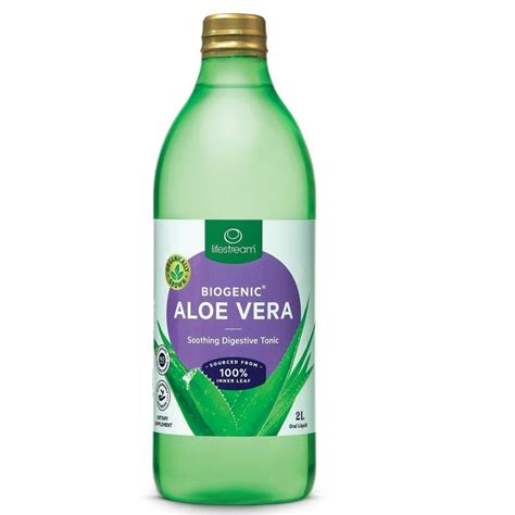 Lifestream Biogenic Aloe Vera Soothing Digestive Tonic 2 Litres