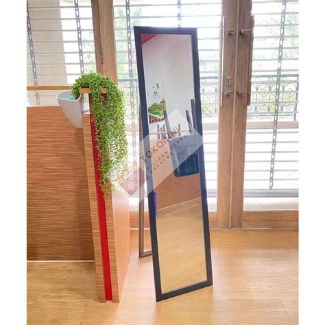 Jual Standing Mirror Cermin Gantung Cermin Berdiri Uk 127x30cm Cermin