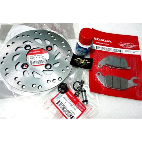 Jual Piringan Cakram Belakang Dispad Set Seal Master Rem Supra X