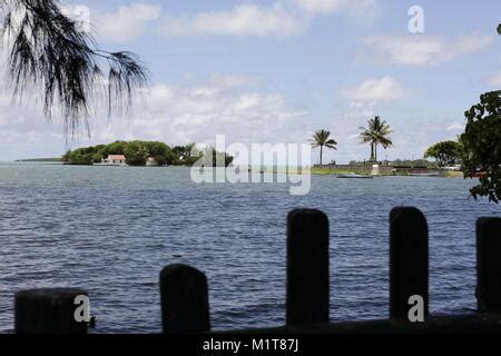 History Of Mauritius The Naval Battle Of Grand Port Stock Photo