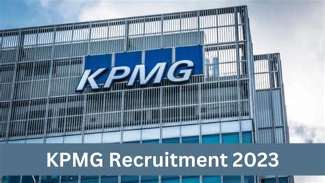 KPMG Hiring 2025 Freshers And Experienced Salary Rs 5 25 LPA