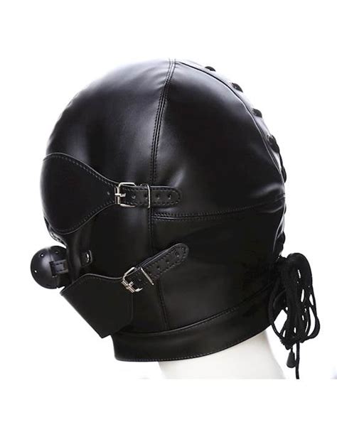 Domination Ball Gag Hood Bkinky Adult Store