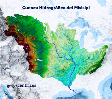 Mississippi River Basin : r/MapPorn