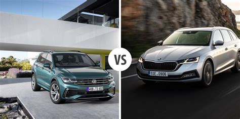 Volkswagen Tiguan VS Skoda Octavia Combi Autovergleich AUTOGOTT DE