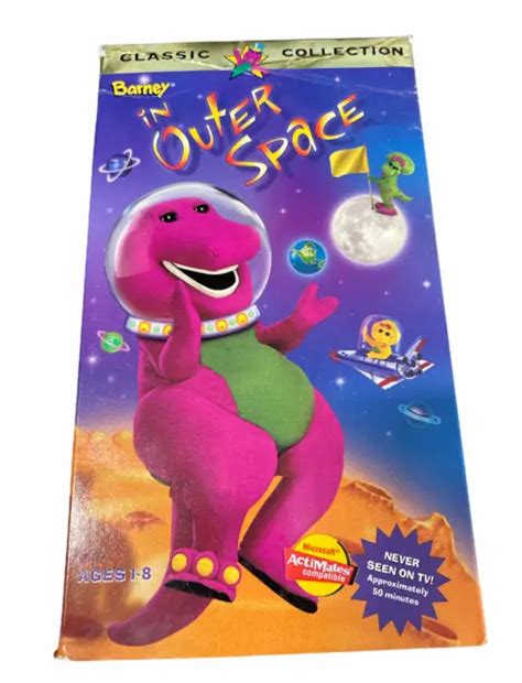 Barney Barney In Outer Space Vhs Rare Never Seen On Tv Eur 73776 Hot