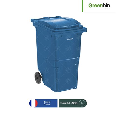 Contenedor Con Ruedas Greenbin L Grupo Zuma