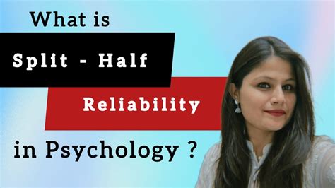 Split Half Reliability In Psychology Splithalfreliability Youtube