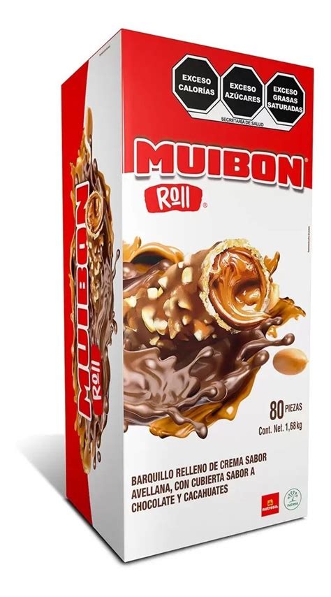 Chocolate Muibon Roll 80 Piezas De 22g C U MercadoLibre