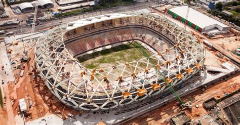 Mp Pede Interdição Das Obras Na Arena Da Amazônia Notícias Uol Copa