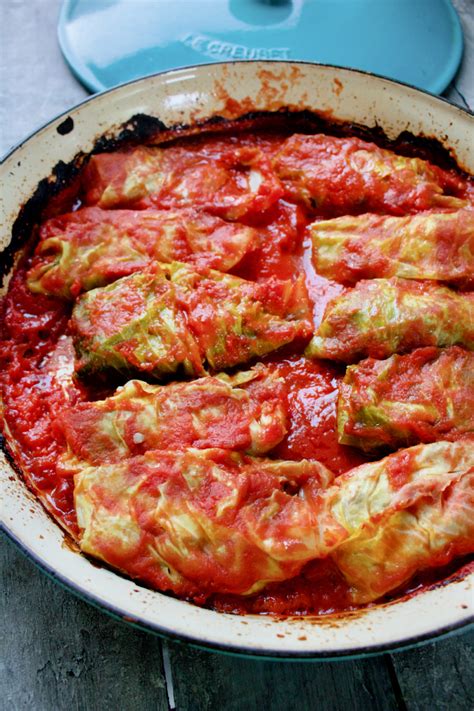 Stuffed Cabbage with Tomato Sauce Low Carb – Domajax