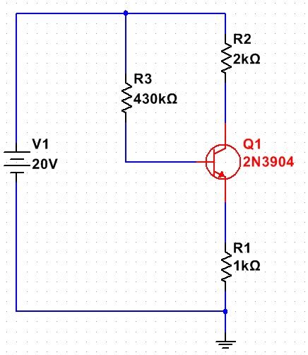 SOLVED Calculate The Following Parameters For The Circuit Ib Ic Vce