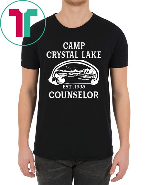 Camp Crystal Lake Camping Vintage Horror Novelty Classic T Shirt