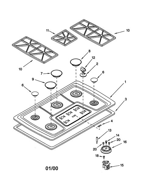 Kitchenaid Gas Range Replacement Grates at Larry Richardson blog