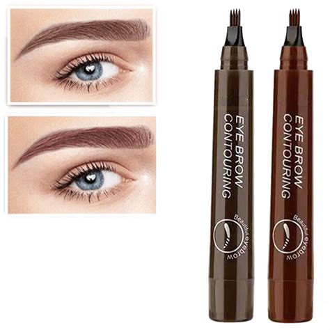 Lumierez 4 Tipped Precise Brow Pen 4 Point Eyebrow Pencil Eyebrow