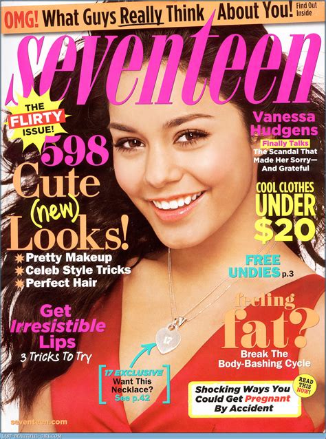 Vanessa in Seventeen - Seventeen Magazine Photo (1162322) - Fanpop