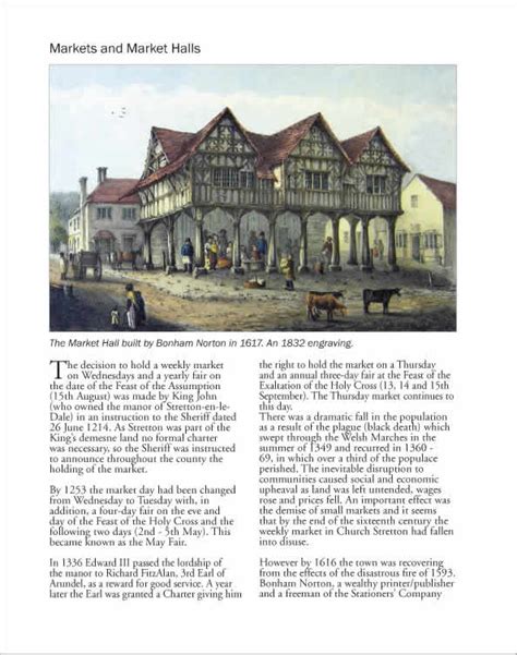 Church Stretton History