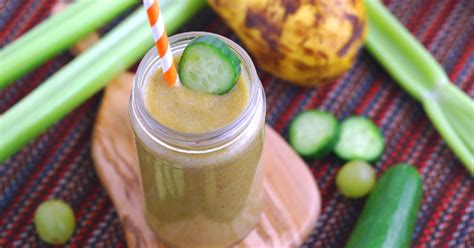 Simple Cucumber Smoothie Recipe Mind Over Munch