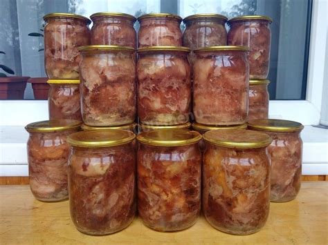 Тушёнка в домашних условиях: рецепты из разного мяса