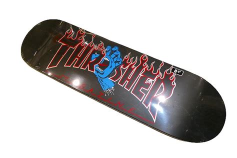 【楽天市場】SANTACRUZ x THRASHER サンタクルーズ スラッシャー コラボ デッキ SCREAMING FLAMELOGO ...