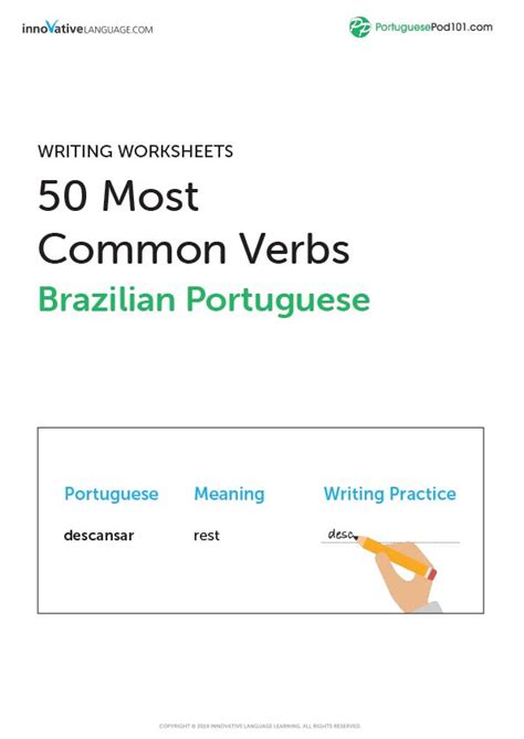 16+ Portuguese Worksheets for Beginners PDF Printables