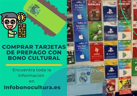 Comprar Tarjetas De Prepago Con El Bono Cultural En Espa A Infobono