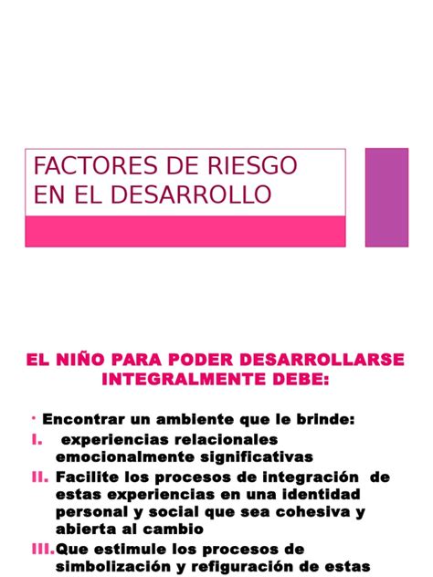 Pdf Factores De Riesgo En El Desarrollo Pptx Dokumen Tips